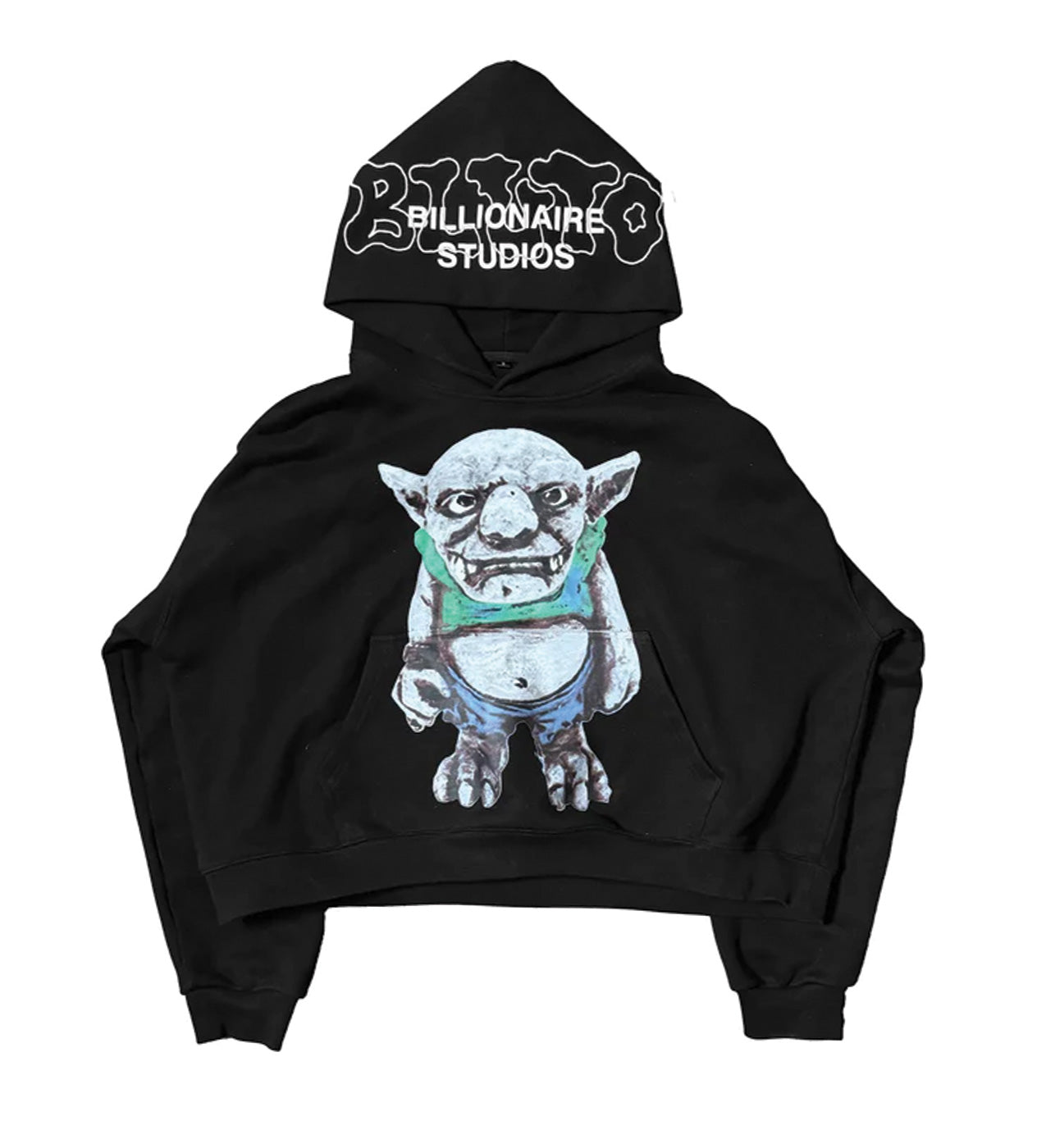 Billionaire Studios Bloated Troll Black Hoodie