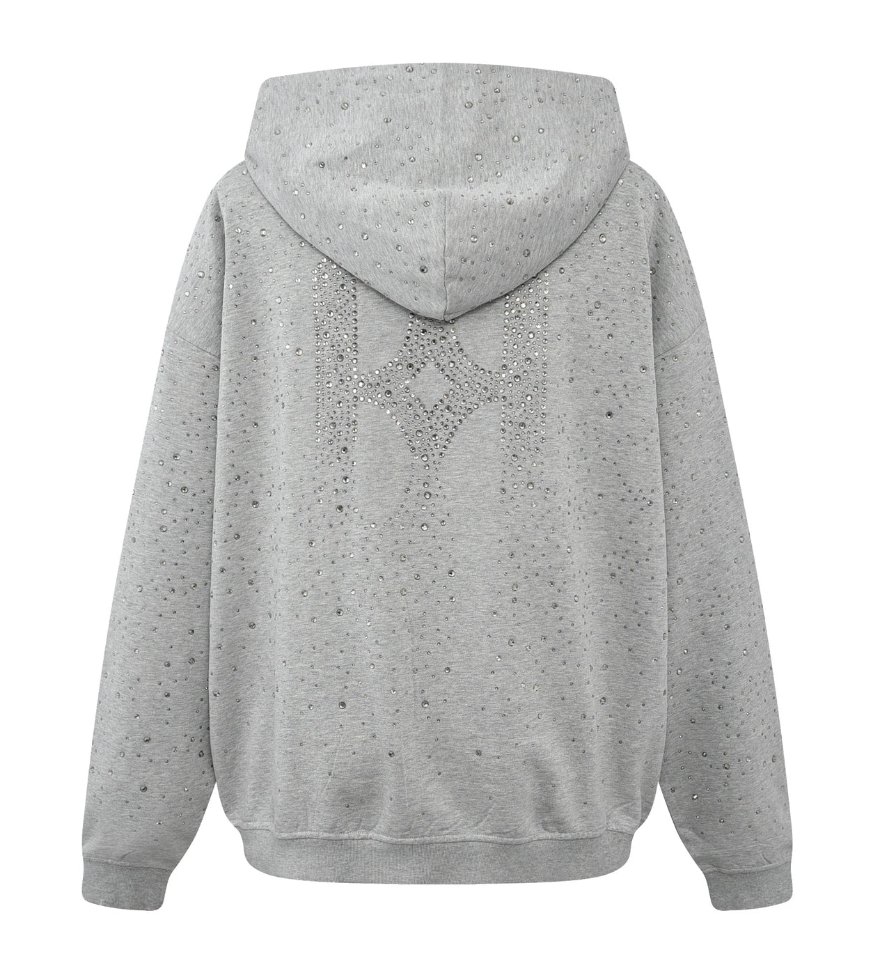 Birth of Royal Child 20k Swarovksi Diamond Hoodie Grey
