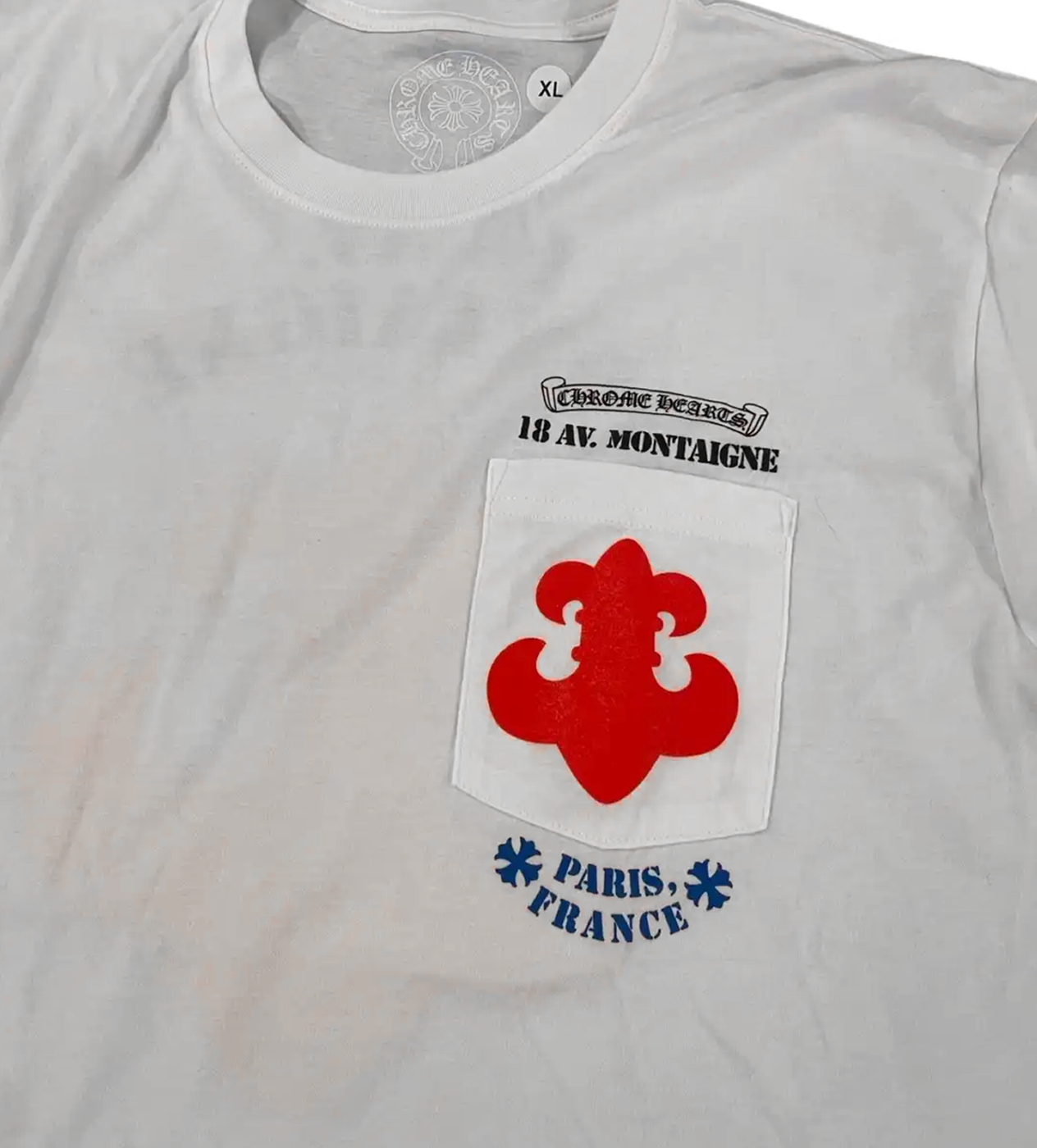 Chrome Hearts Paris Long Sleeve White
