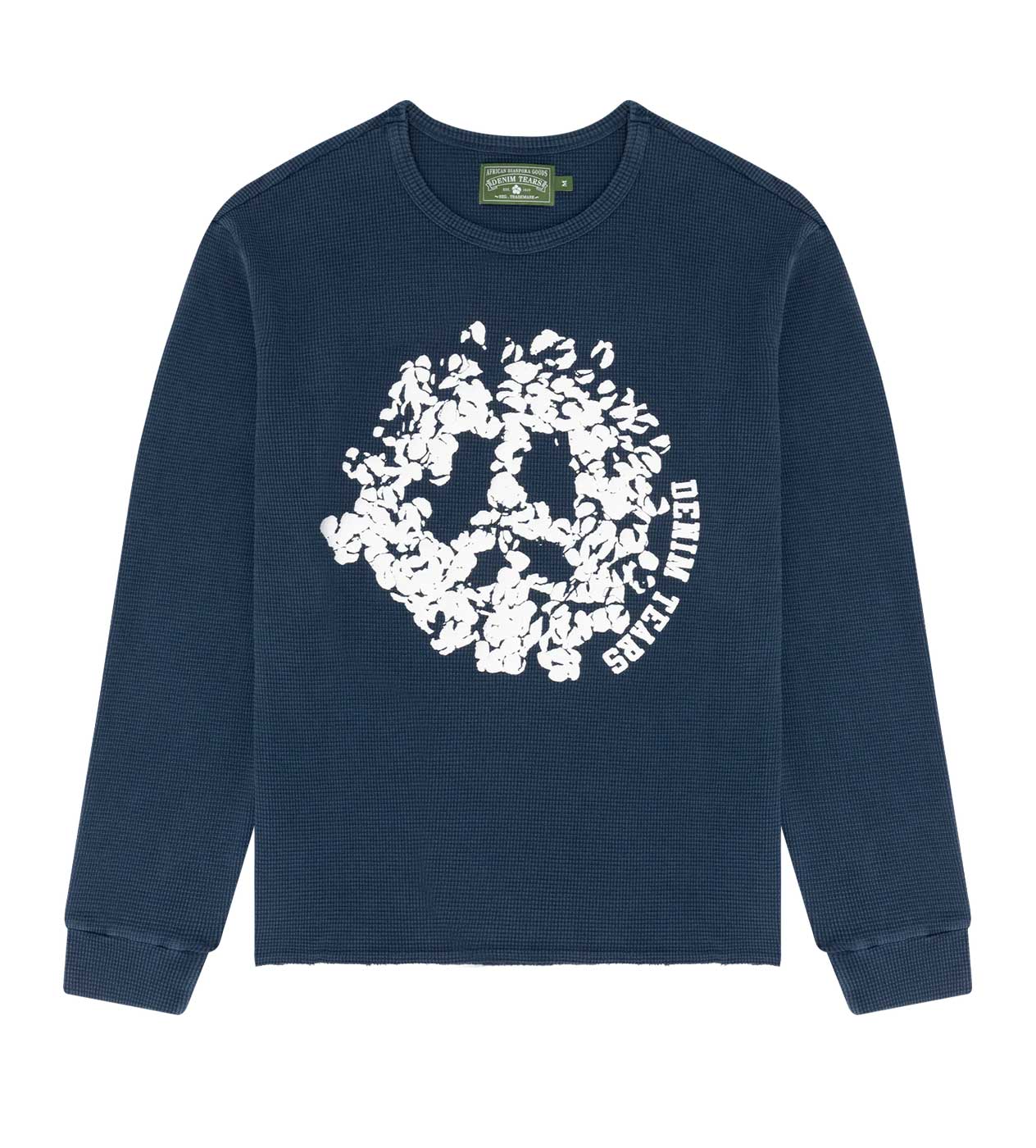 Denim Tears University Navy Thermal L/S