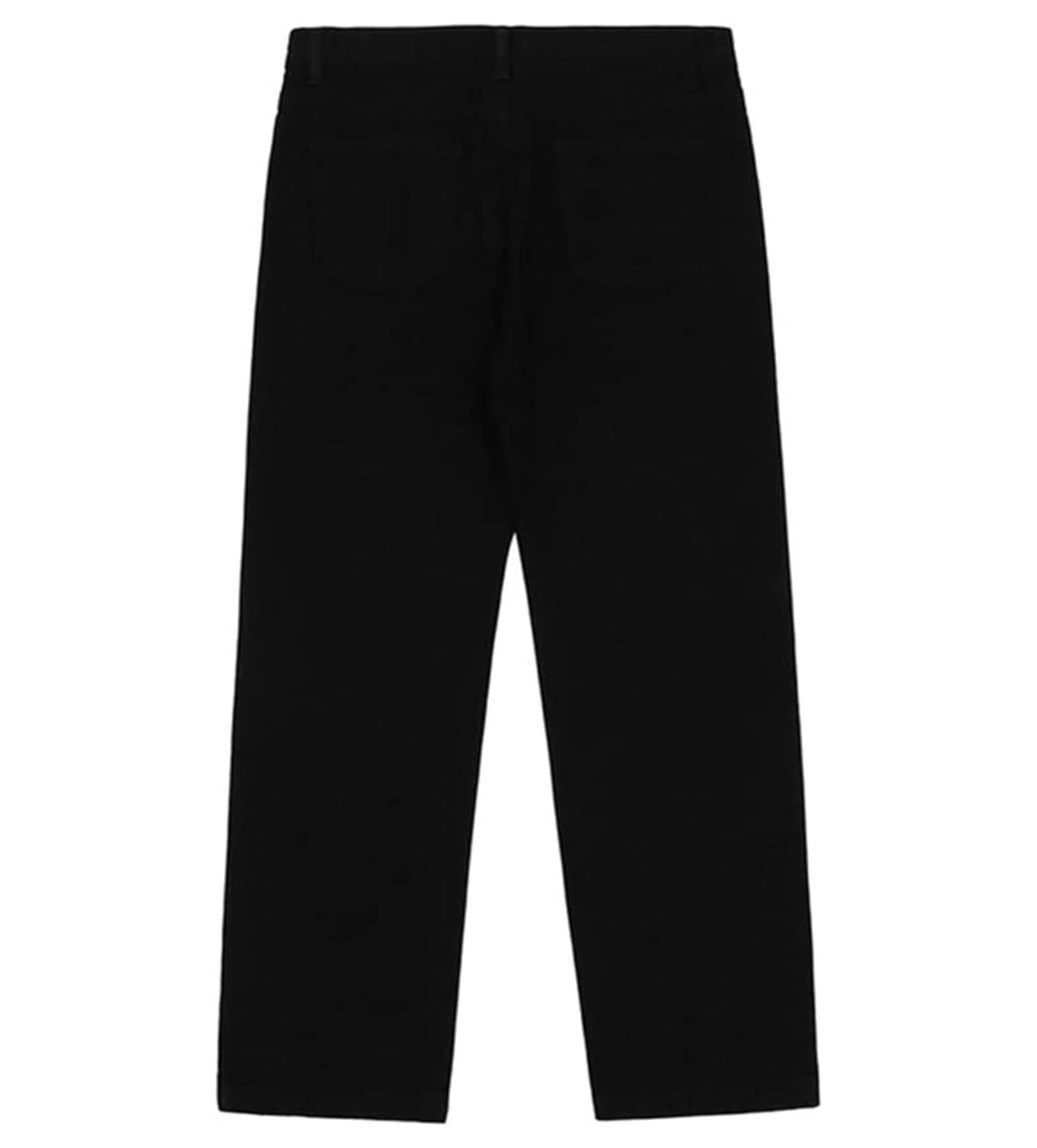 Revenge Embroidered Logo Denim Pant Black