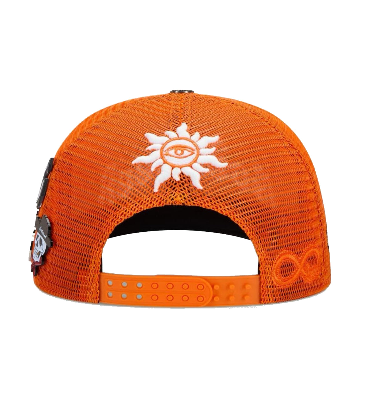 Godspeed Forever Citrus Trucker Hat Orange