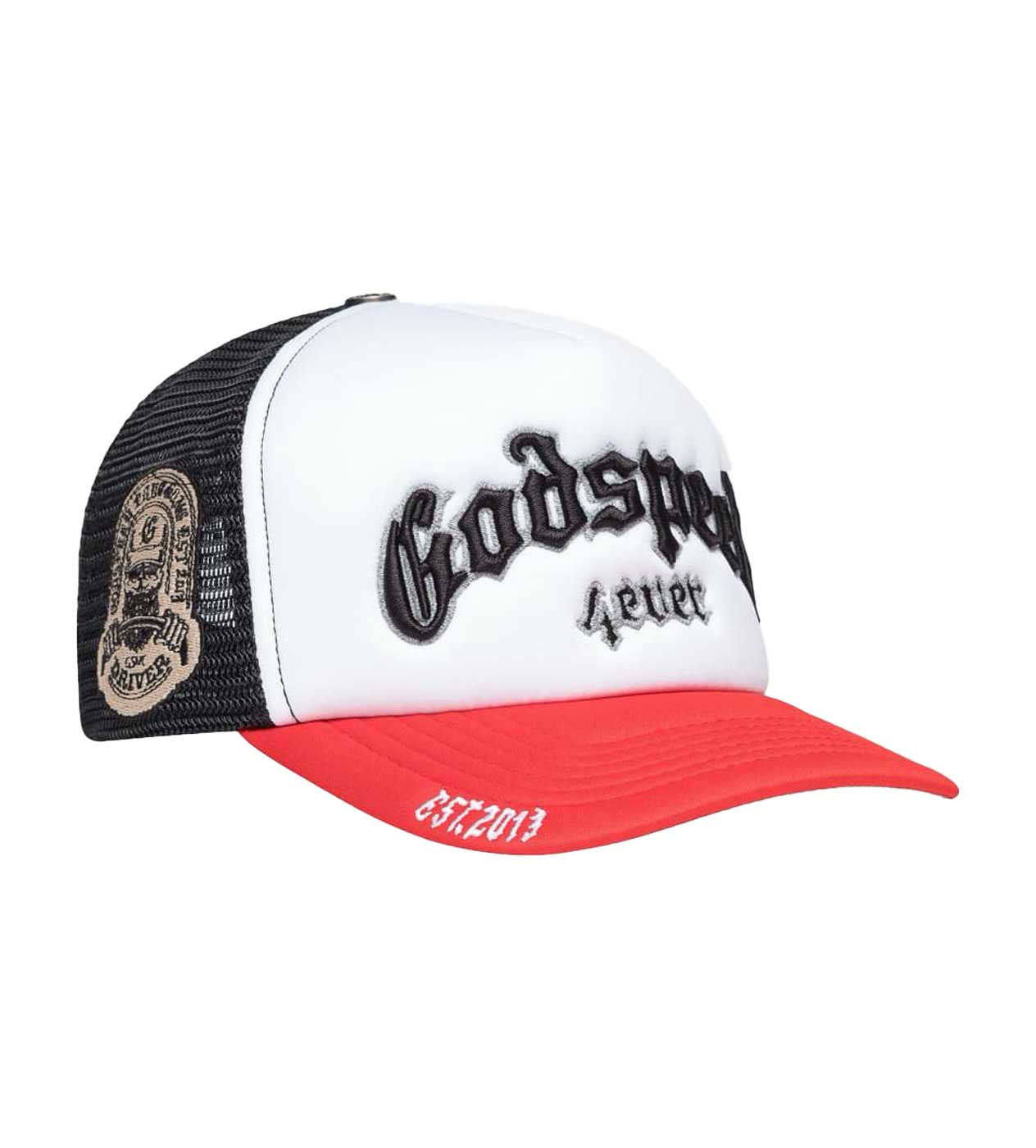 Godspeed Forever Foam Trucker Hat Black/Red