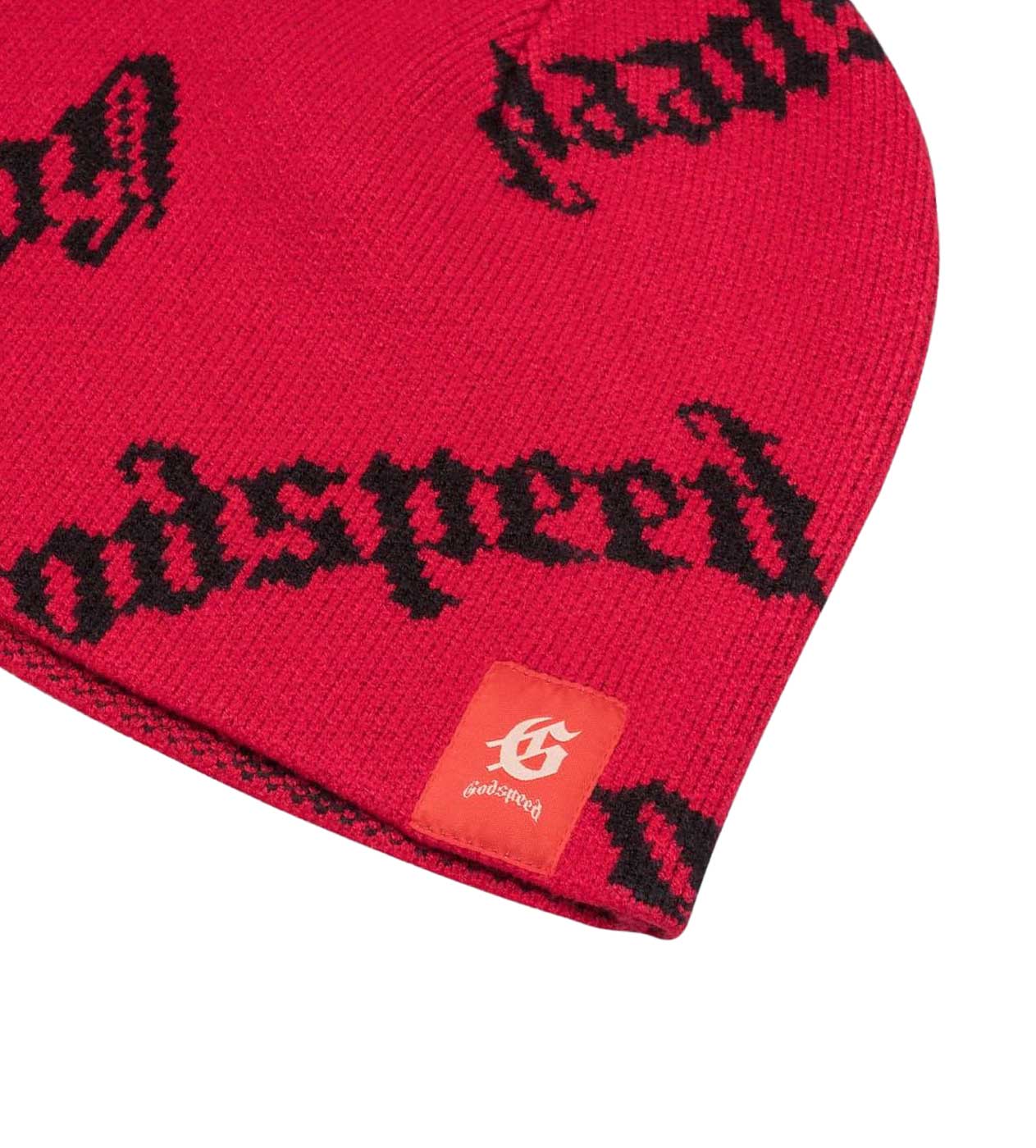 Godspeed Forever OG Logo Beanie Red