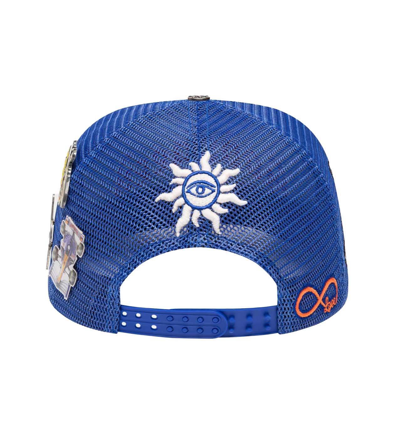 Godspeed Forever Trucker Blue/Red (Snapback)