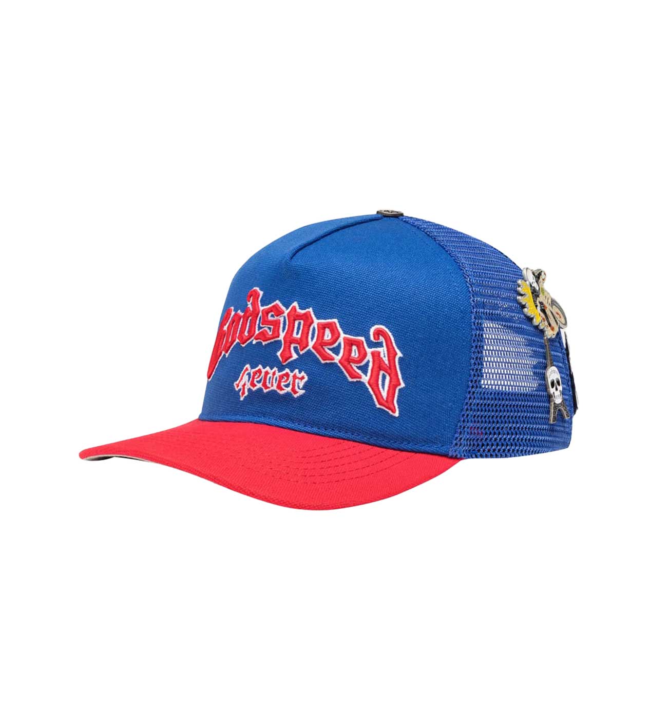Godspeed Forever Trucker Blue/Red (Snapback)