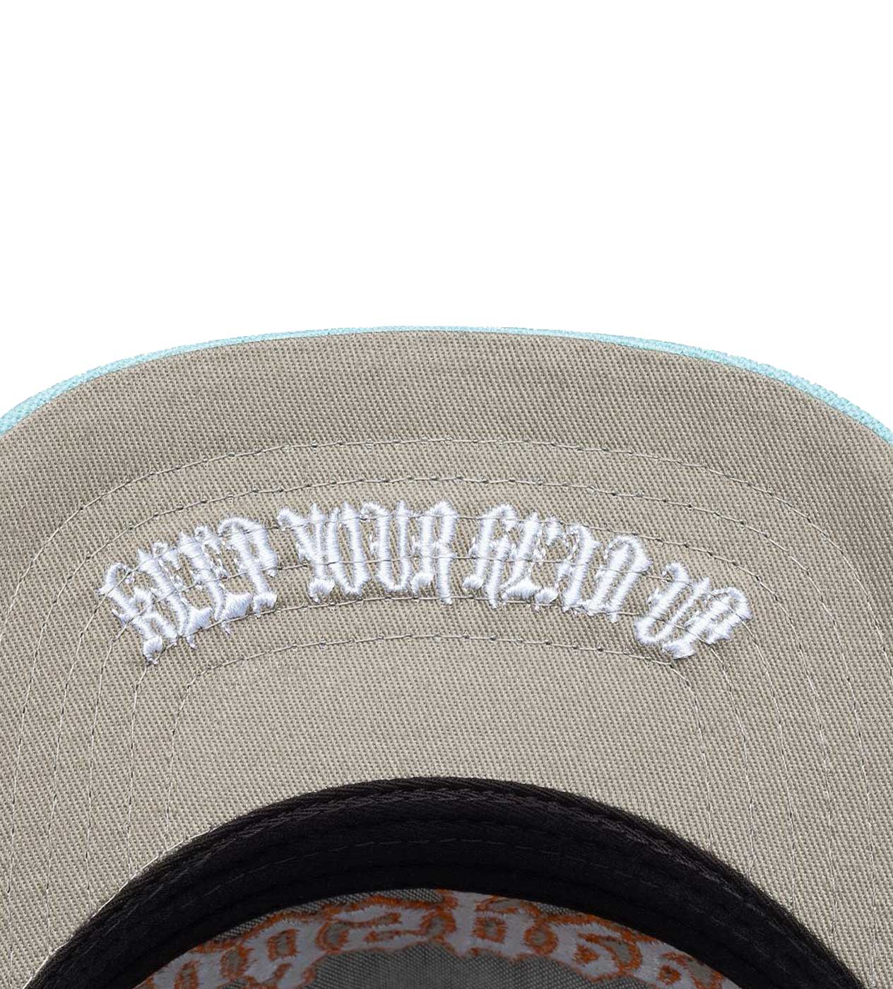 Godspeed Forever Trucker Hat Black/Light Blue/Orange