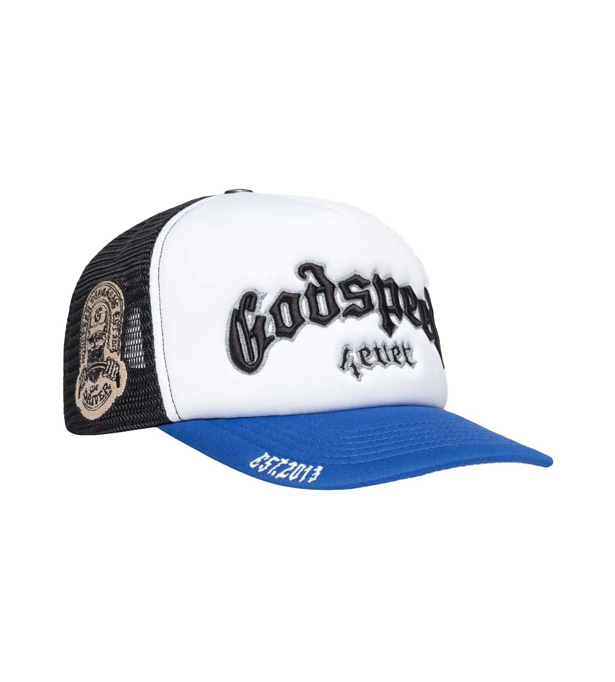 Godspeed Forever Trucker Hat Black Royal
