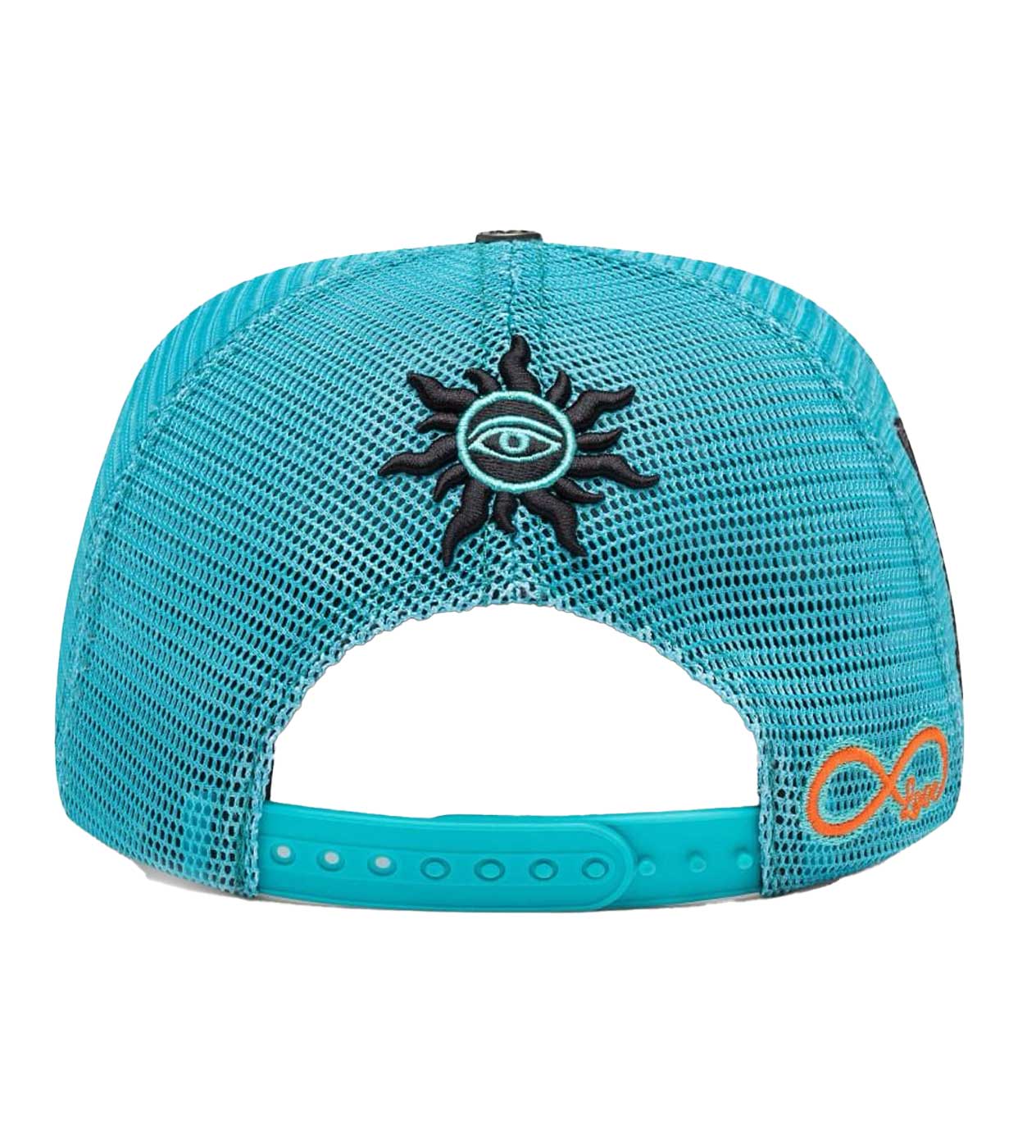 Godspeed Forever Trucker Hat Teal