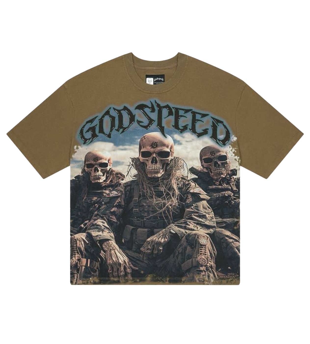Godspeed Squadron Tee Olive