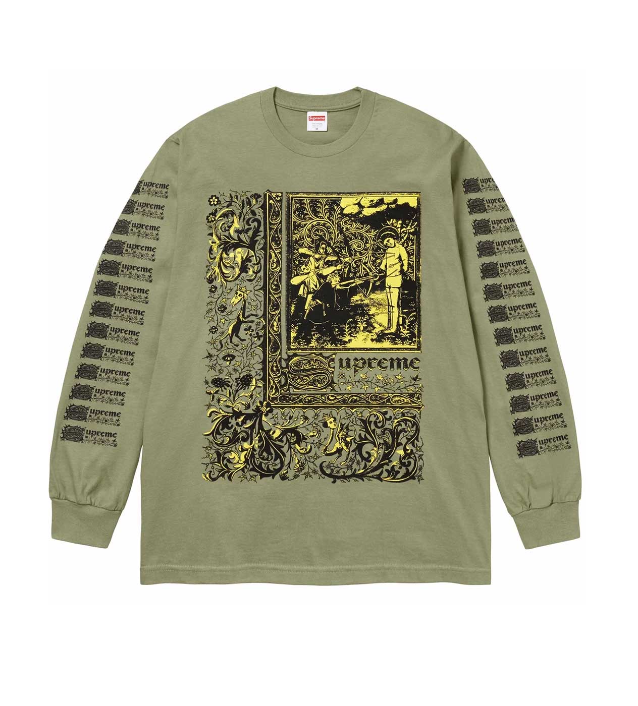 Supreme Saints Sebastian L/S Light Olive