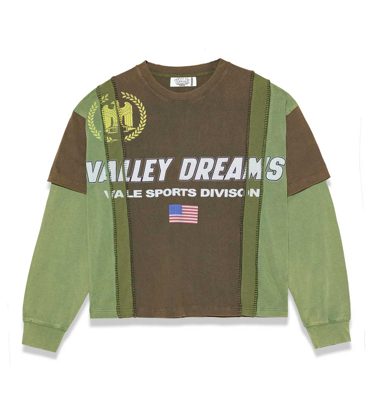 Vale Forever Frankenstein Longsleeve Green/Brown