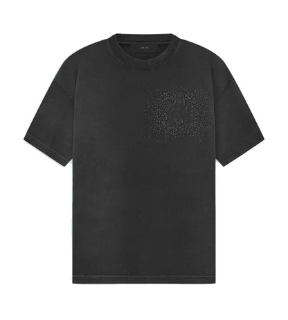 Amiri Crystal Burst Tee Faded Black