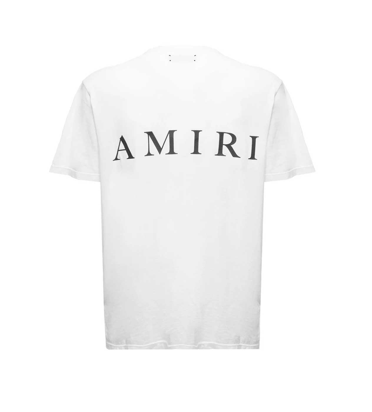 Amiri White Logo Tee