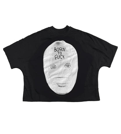Billionaire Studios Born Bandage Black Tee