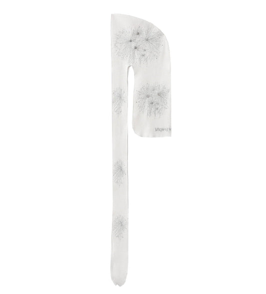Birth of Royal Child Fireworks Rhinestone Durag White