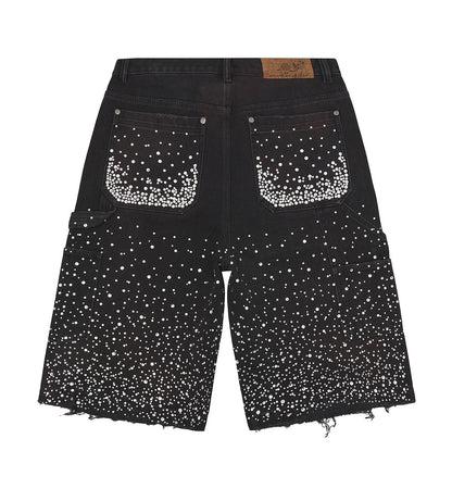 Birth of Royal Child Redial 20k Diamond Shorts Washed Black