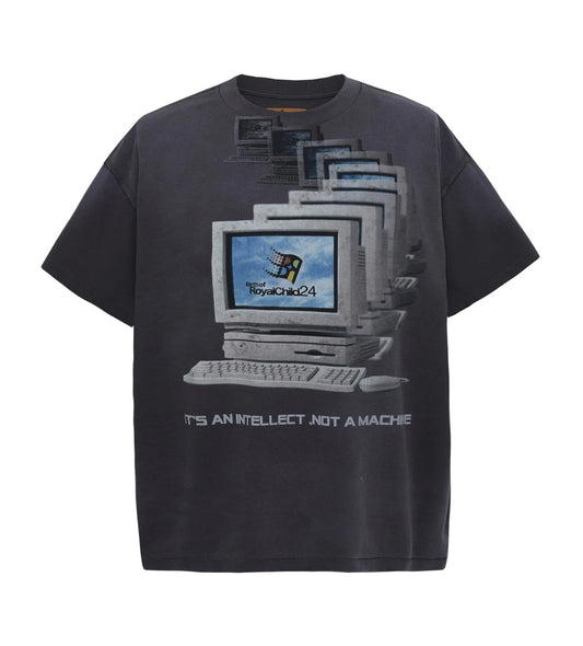 Birth of Royal Child Windows24 Distressed Vintage Tee Black