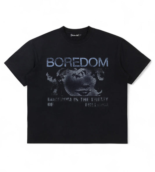 Boredom Kills Enemy of Freedom Tee Black