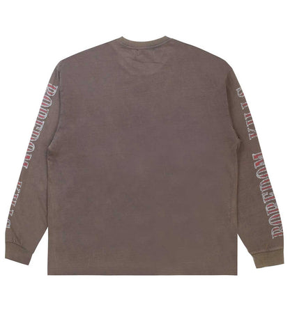 Boredom Kills Garage De La Boredom L/S Tee Vintage Grey
