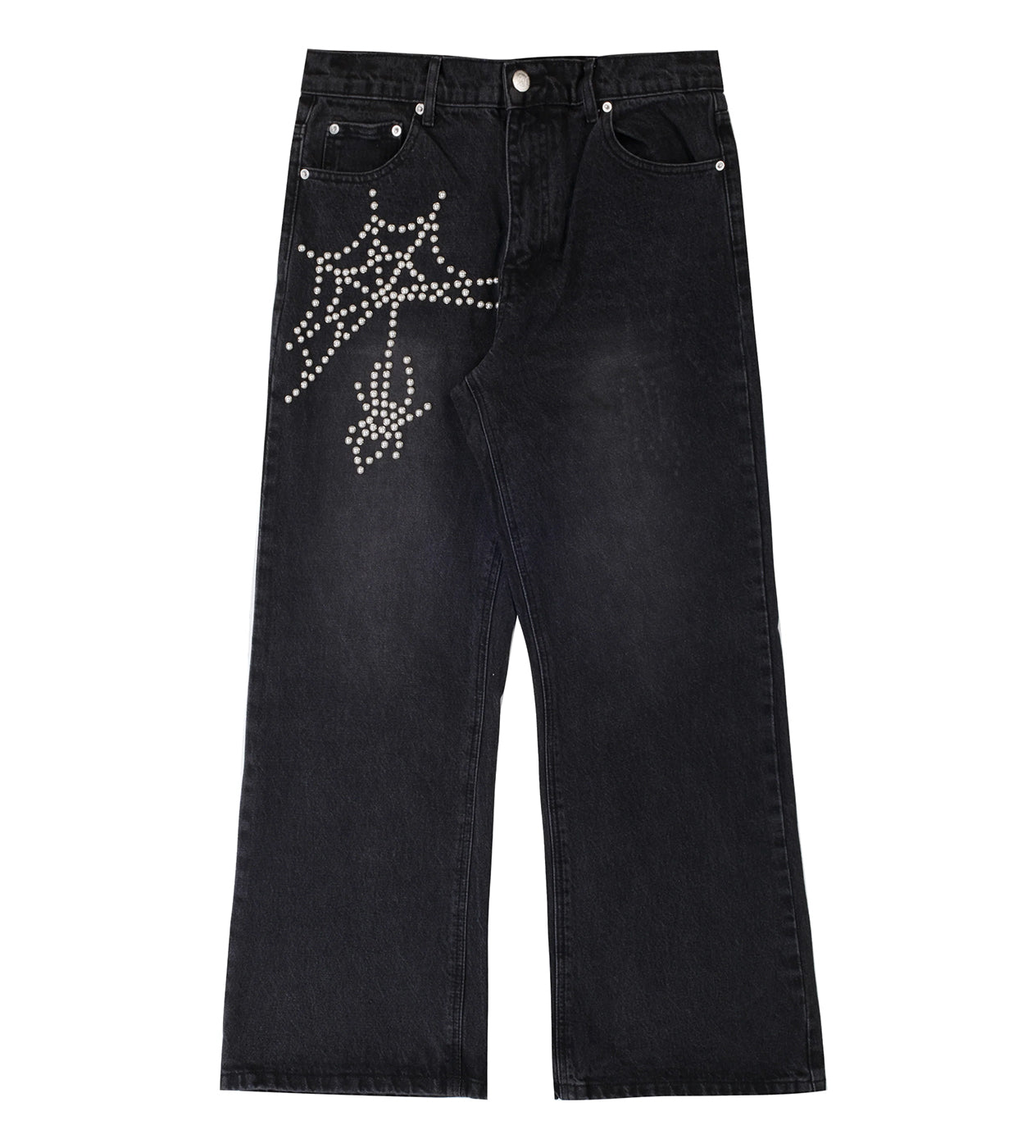 Boredom Kills Spider Pearl Denim Black