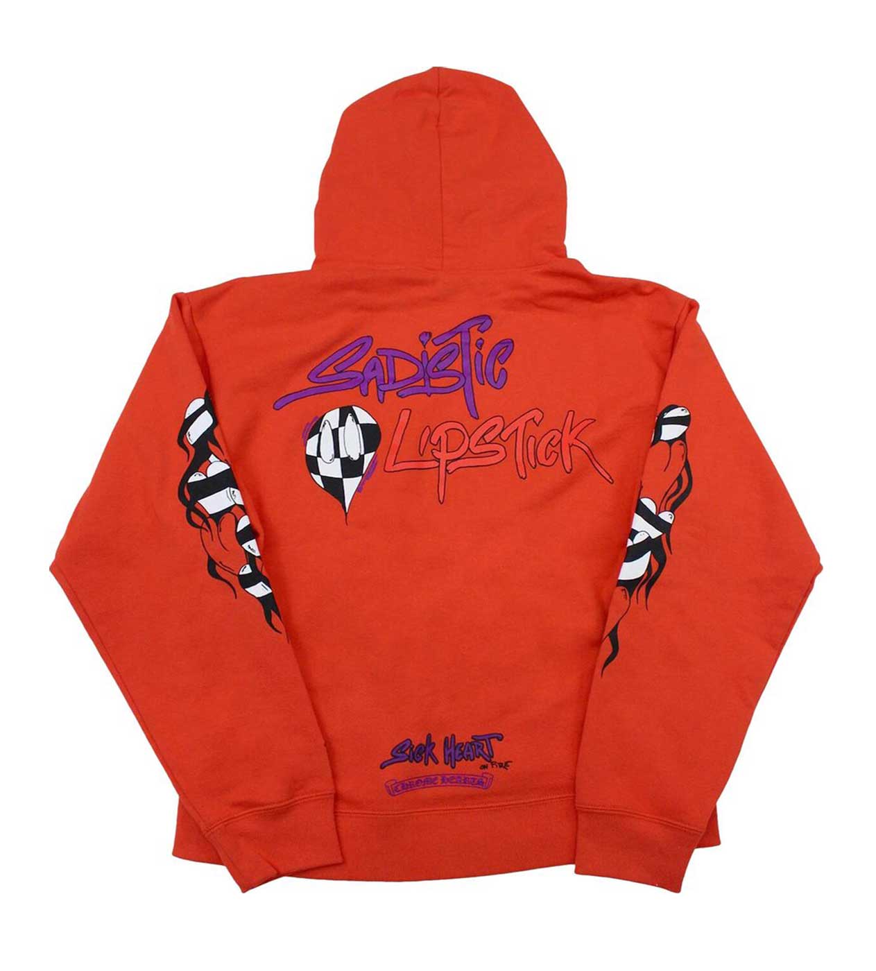 Chrome Hearts Matty Boy Spark the Heart Hoodie Red