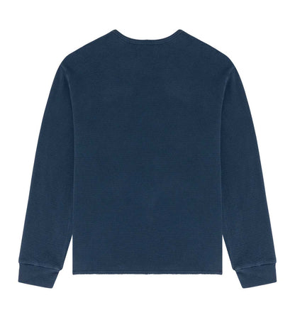 Denim Tears University Navy Thermal L/S