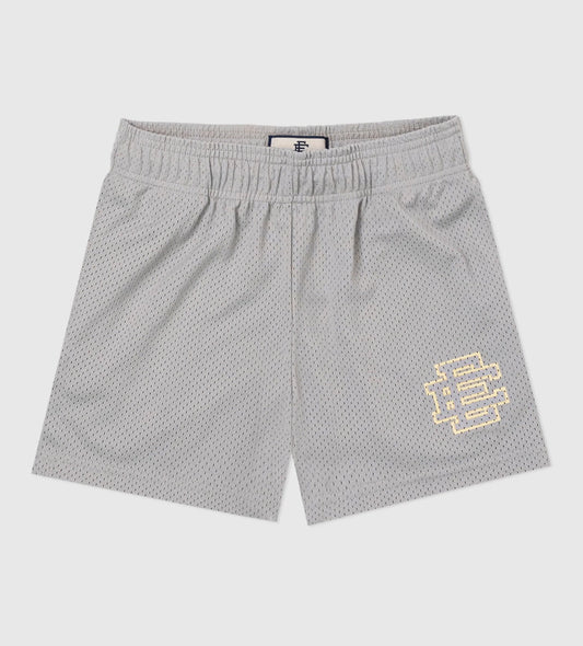 Eric Emanuel Basic Shorts Grey/Cream Outline
