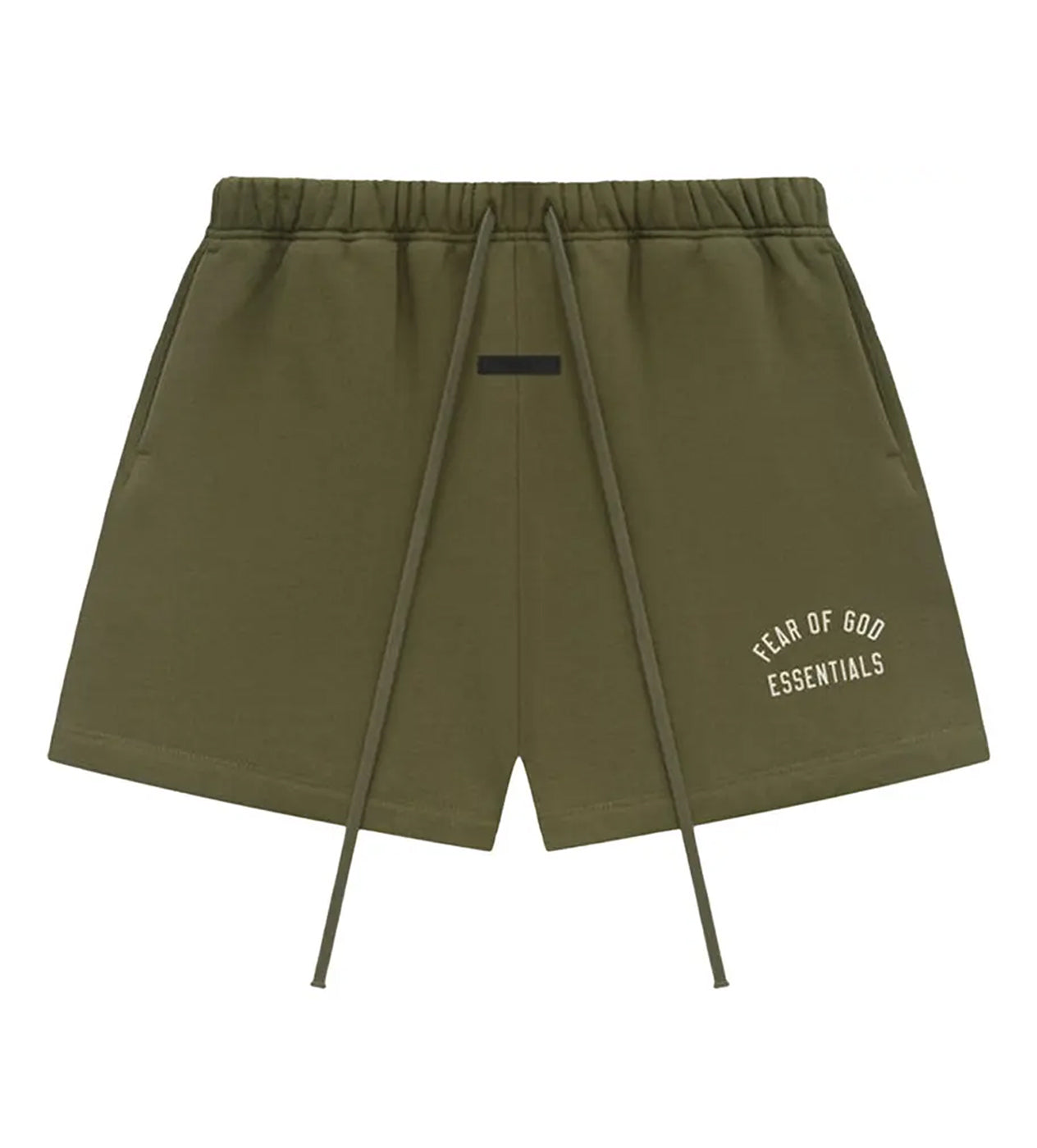 Essentials Fleece Soccer Short Military
