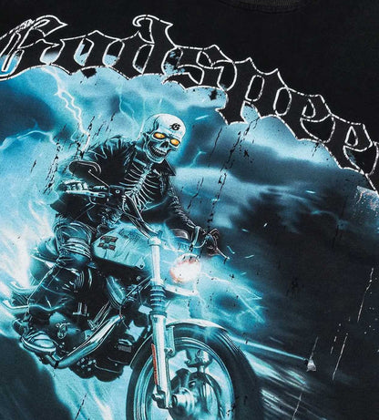 Godspeed BLU Flame Tee Black