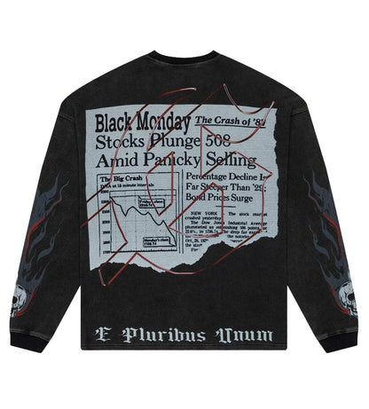 Godspeed Black Monday Thermal L/S Washed Grey