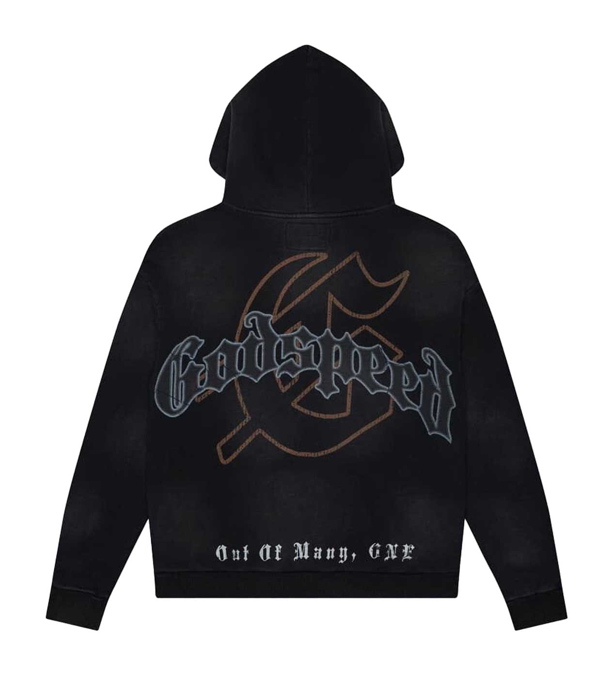 Godspeed Chrome Seduction Hoodie Black Wash