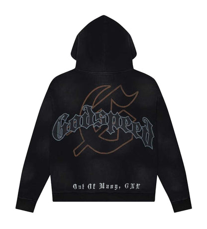 Godspeed Chrome Seduction Hoodie Black Wash