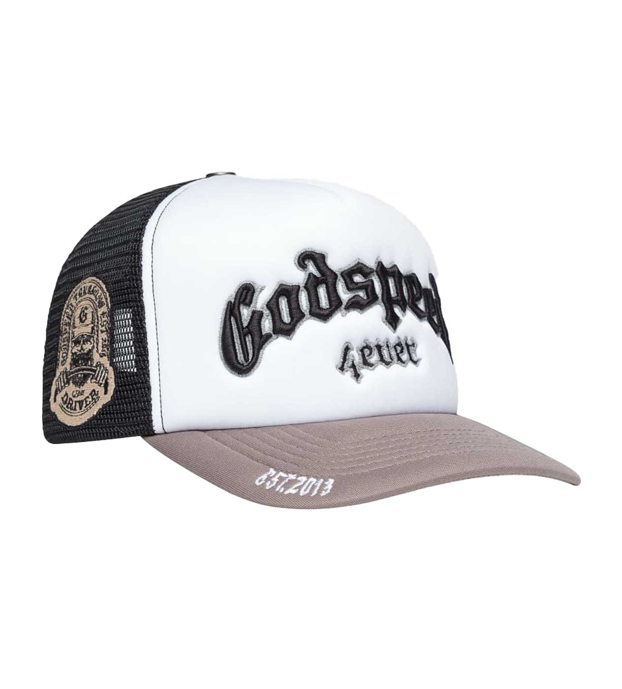 Godspeed Forever Foam Trucker Hat Black/Grey