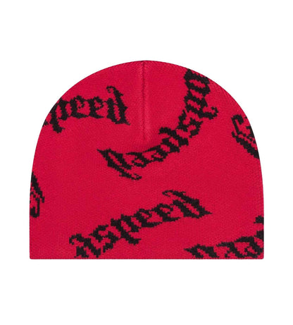 Godspeed Forever OG Logo Beanie Red