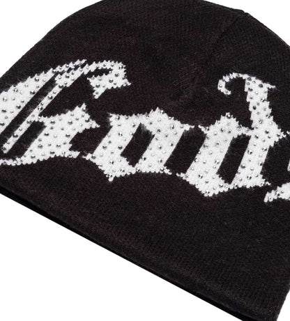 Godspeed Forever OG Logo Studded Beanie Black
