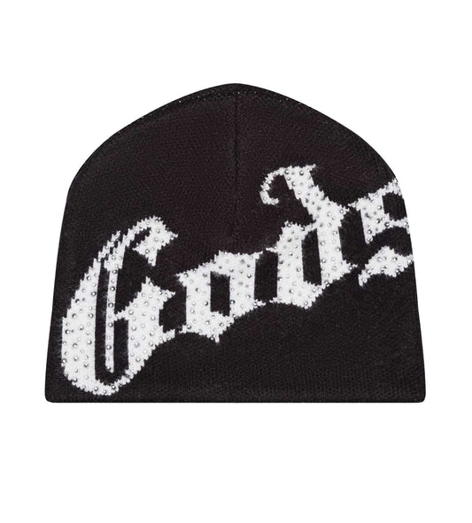 Godspeed Forever OG Logo Studded Beanie Black