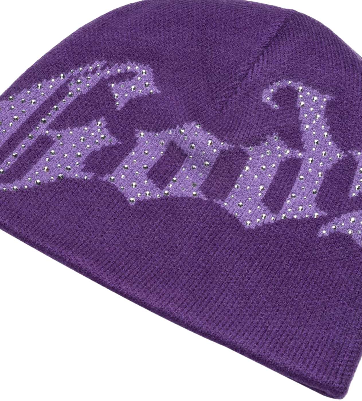 Godspeed Forever OG Logo Studded Beanie Purple