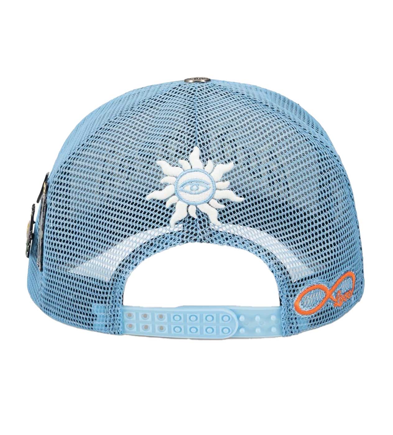 Godspeed Forever Trucker Hat Baby Blue