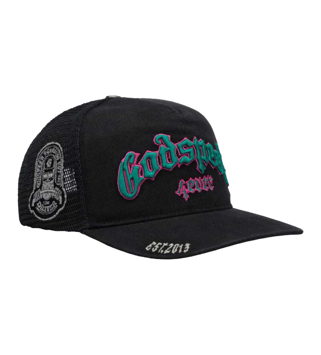 Godspeed Forever Trucker MIA Vice Hat Black