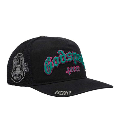 Godspeed Forever Trucker MIA Vice Hat Black