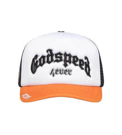 Godspeed Forever Trucker Black/Orange (Snapback)