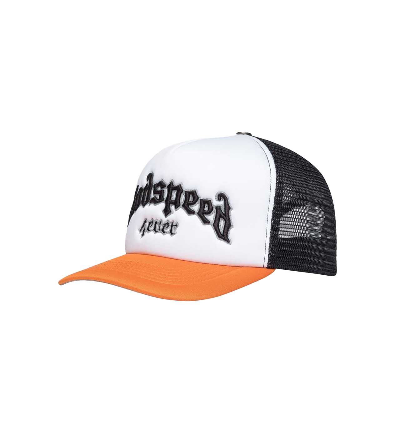 Godspeed Forever Trucker Black/Orange (Snapback)