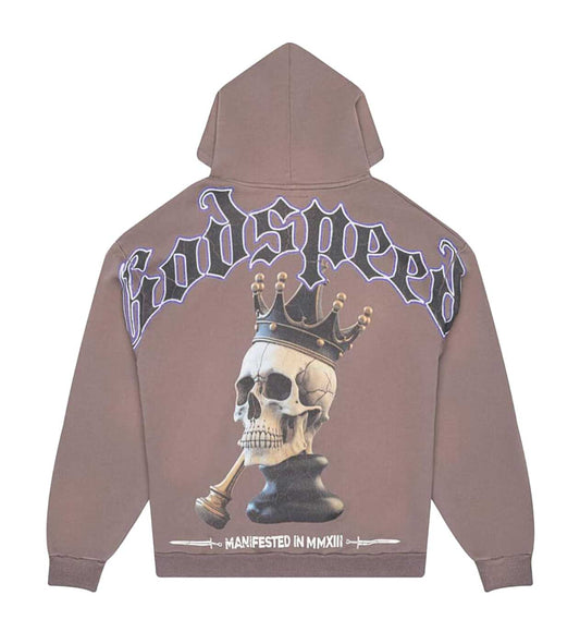 Godspeed King 4ever Hoodie Grey