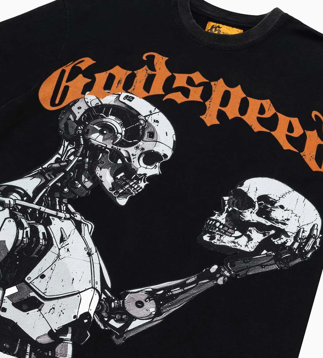 Godspeed Man VS AI Tee Black