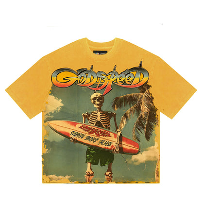 Godspeed Miami Surf Tee Yellow *Miami Exclusive*