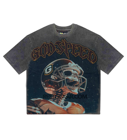Godspeed Morale Tee Grey