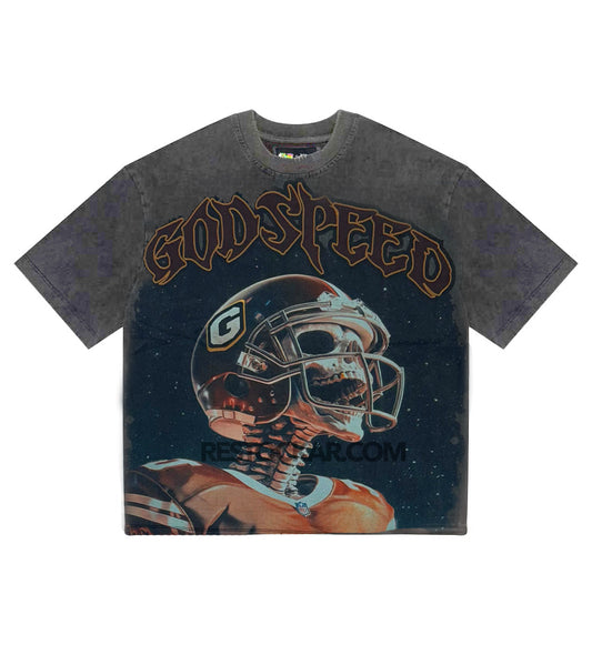 Godspeed Morale Tee Grey