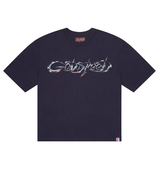Godspeed New Age Logo Tee Navy
