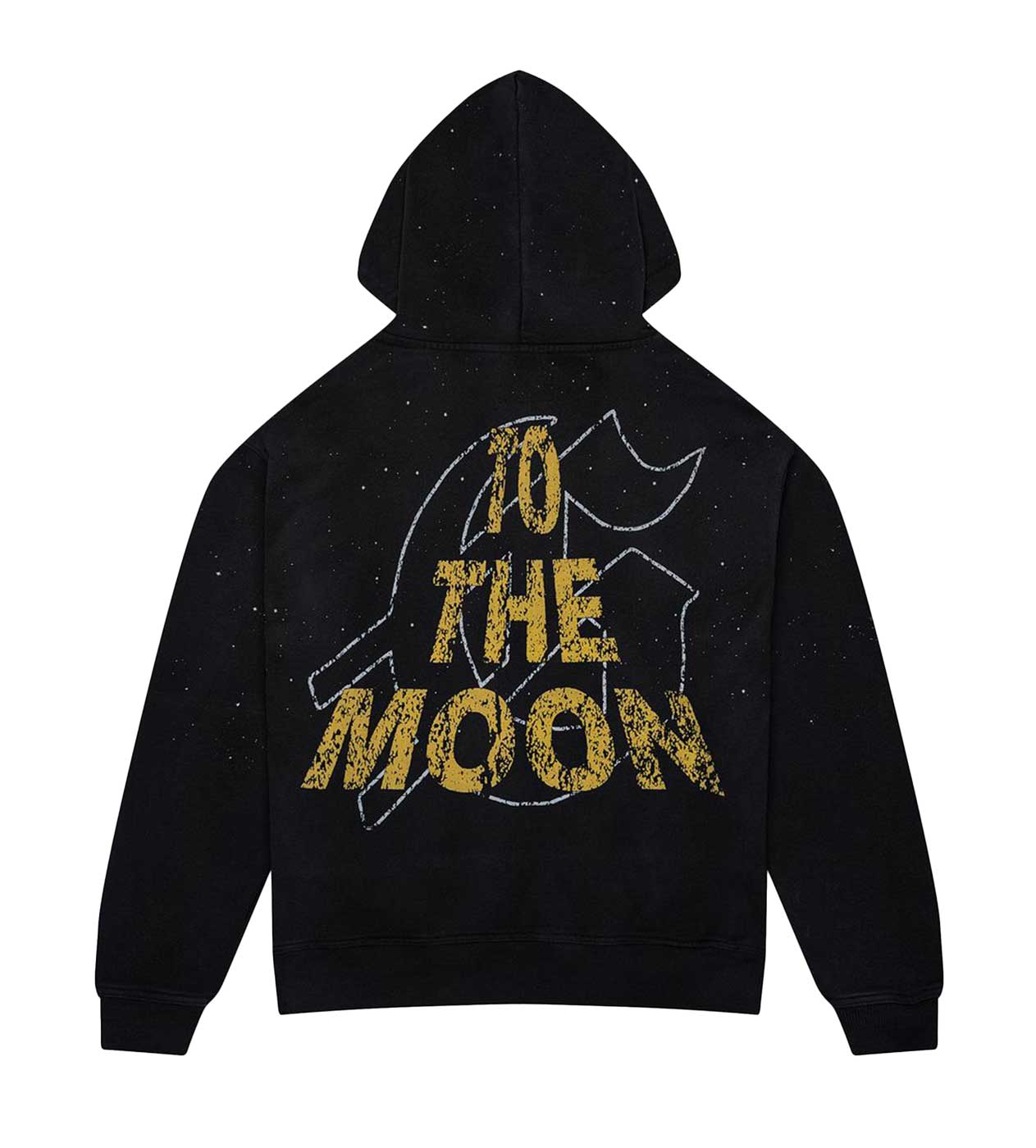 Godspeed No Looking Back Hoodie Black/Yellow